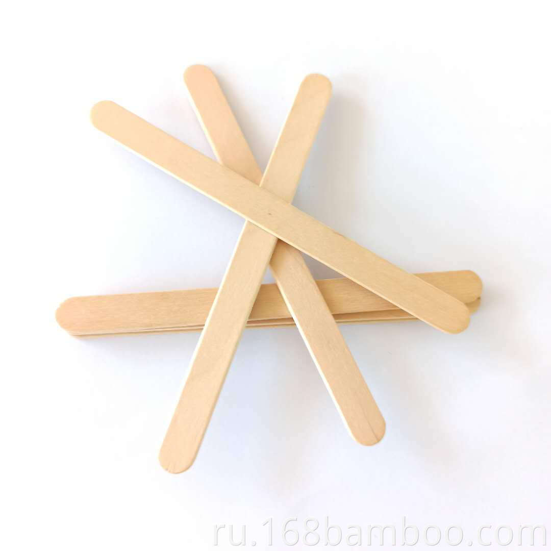 birch wooden wax spatula